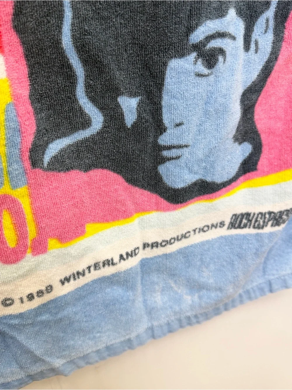 Vintage 1989 New Kids on the Block (NKOTB) Beach Towel Boy Band